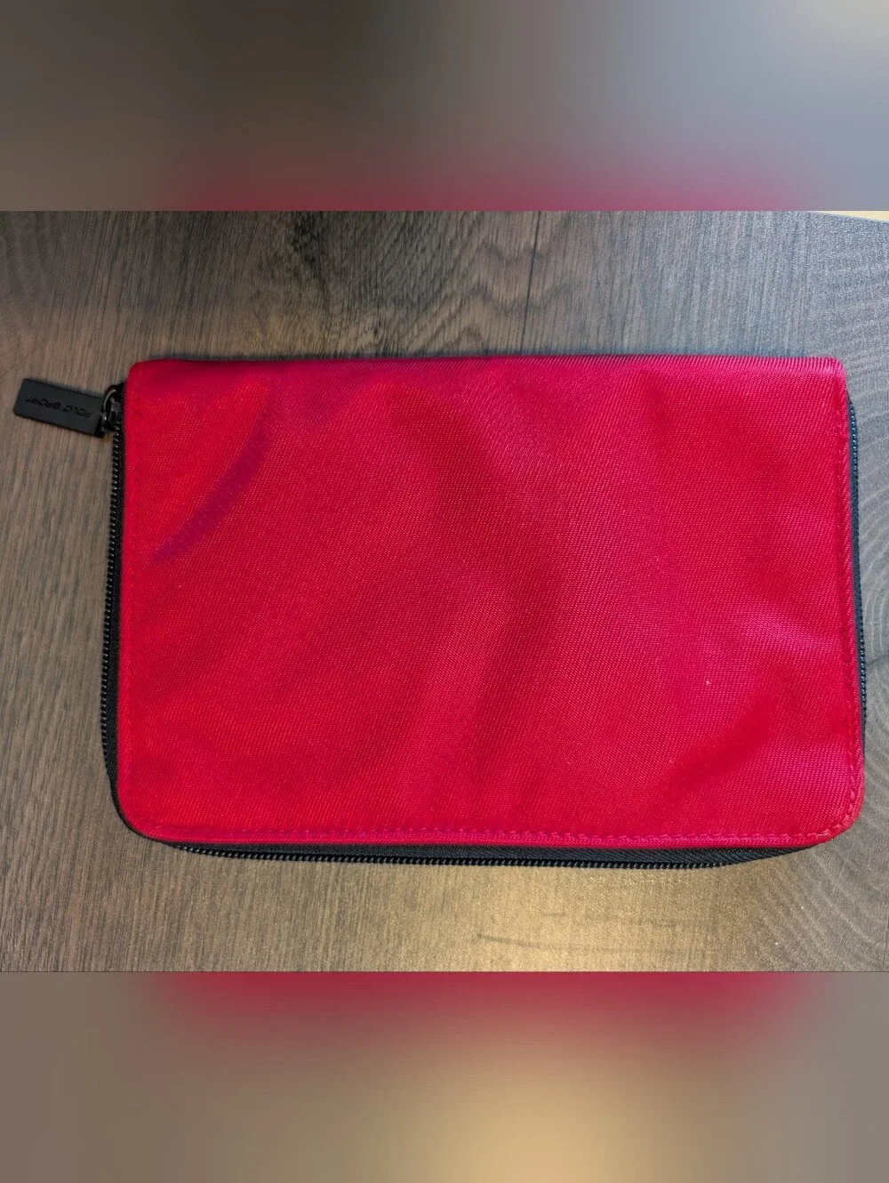 Polo Sport Ralph Lauren Red Vintage Zip Wallet
